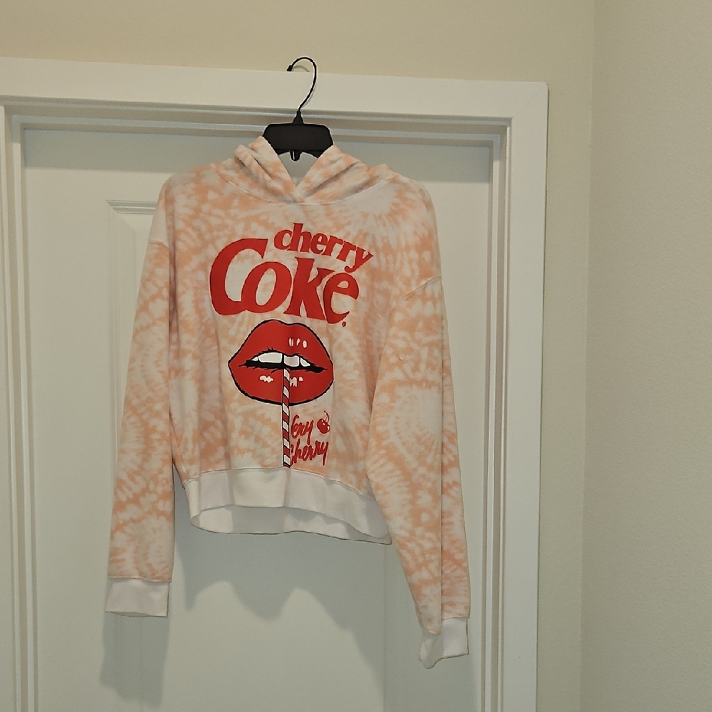 Cherry Coke Tie-Dye Hoodie